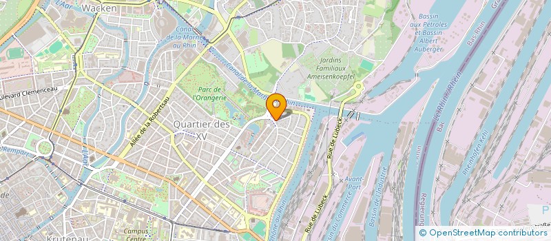 localisation de l'entreprise MADAME IRINA BOITSOVA à STRASBOURG