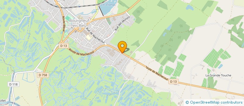 localisation de l'entreprise MADAME IRINA BOLOGOVA  VILLENEUVE-EN-RETZ