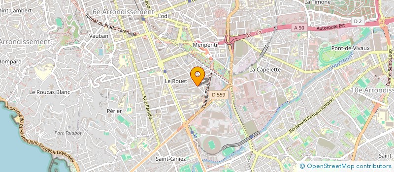 localisation de l'entreprise MADAME IRINA BRIAND à MARSEILLE
