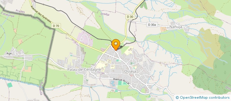 localisation de l'entreprise MADAME IRINA CIMBRICIUC  OSSEJA