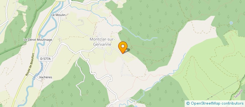 localisation de l'entreprise MADAME IRINA COMTE  MONTCLAR-SUR-GERVANNE