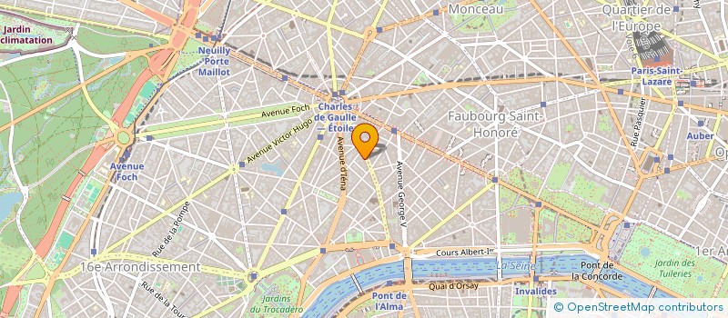 localisation de l'entreprise MADAME IRINA DEMIDOVA  PARIS