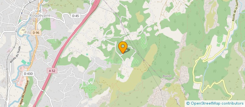 localisation de l'entreprise MADAME IRINA FELICIA BJORKLUND  ROQUEVAIRE