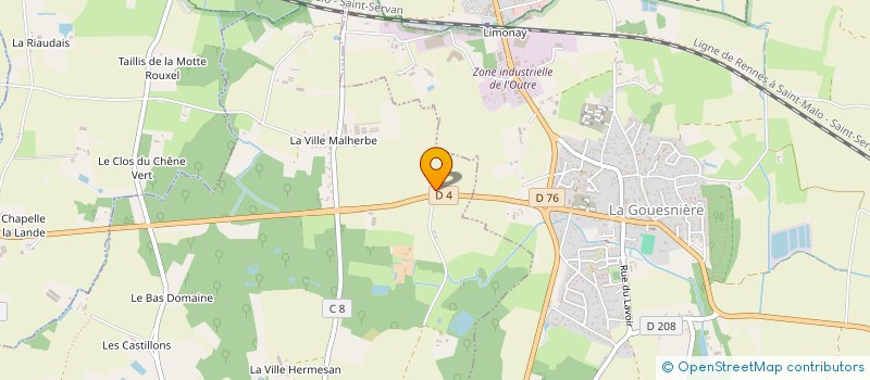 localisation de l'entreprise MADAME IRINA FERRAND  SAINT-PERE-MARC-EN-POULET