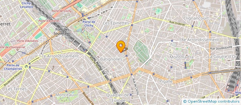 localisation de l'entreprise MADAME IRINA FLAMENT  PARIS