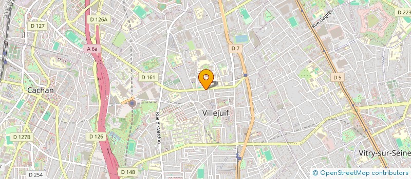 localisation de l'entreprise MADAME IRINA GOLOVINA  VILLEJUIF