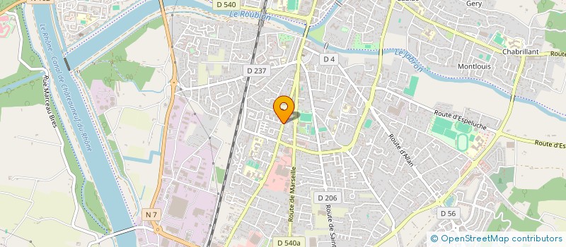 localisation de l'entreprise MADAME IRINA GORCHKOVA à MONTELIMAR