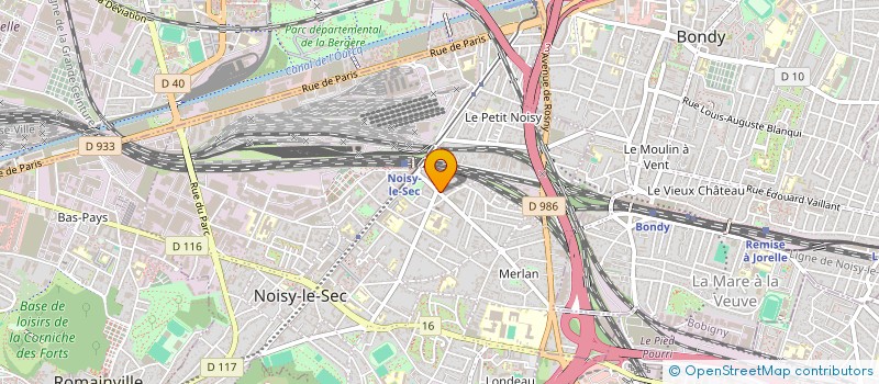 localisation de l'entreprise MADAME IRINA GRADINARI à NOISY-LE-SEC