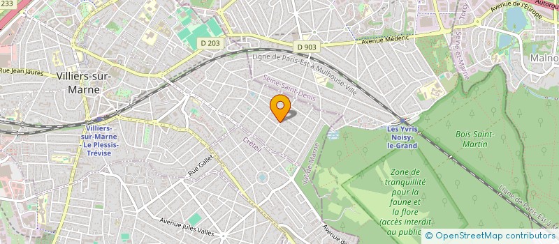 localisation de l'entreprise MADAME IRINA GRIGOROVSCHI  VILLIERS-SUR-MARNE