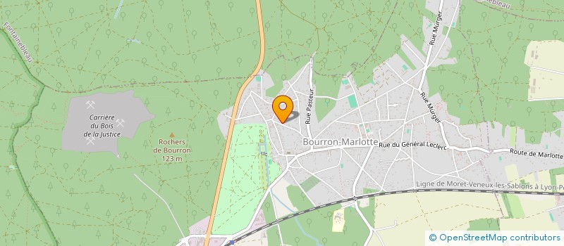 localisation de l'entreprise MADAME IRINA ILINA  BOURRON-MARLOTTE