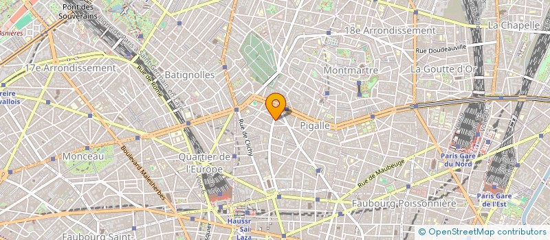 localisation de l'entreprise MADAME IRINA JIBERT  PARIS