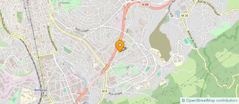 localisation de l'entreprise MADAME IRINA KHANPHERIAN à SAINT-ETIENNE