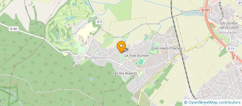 localisation de l'entreprise MADAME IRINA KHUPAVAYA  BOUFFEMONT