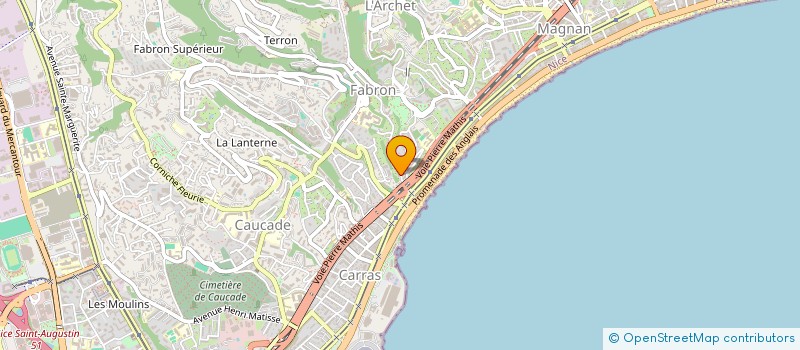 localisation de l'entreprise MADAME IRINA KRASILNIKOVA à NICE