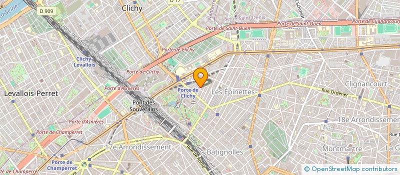 localisation de l'entreprise MADAME IRINA MAKAROVA  PARIS