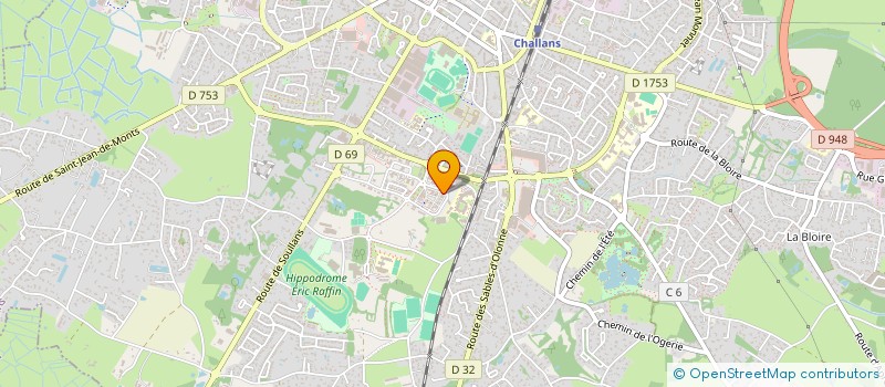 localisation de l'entreprise MADAME IRINA-MIHAELA DIEACONESCU à CHALLANS