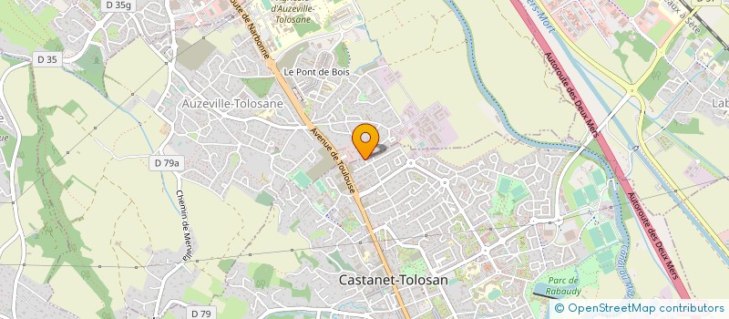localisation de l'entreprise MADAME IRINA MYLTASSOVA à CASTANET-TOLOSAN