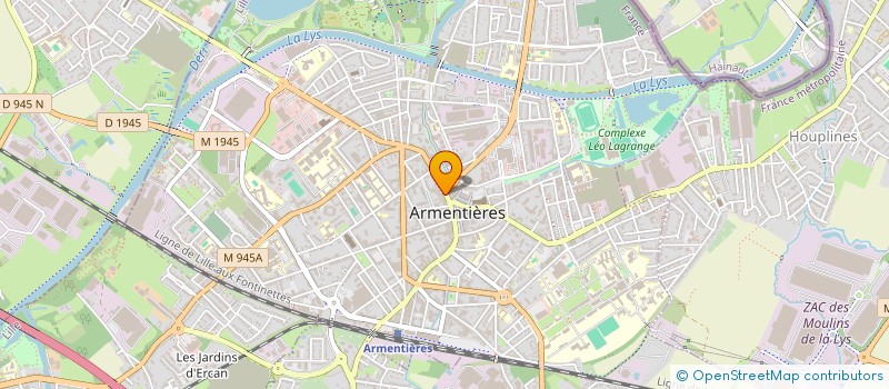 localisation de l'entreprise MADAME IRINA NDONG MBOUMBA  ARMENTIERES