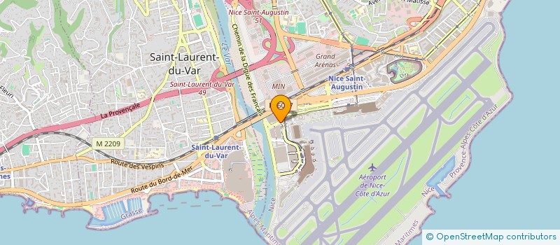 localisation de l'entreprise MADAME IRINA OVSYANNIKOVA à NICE