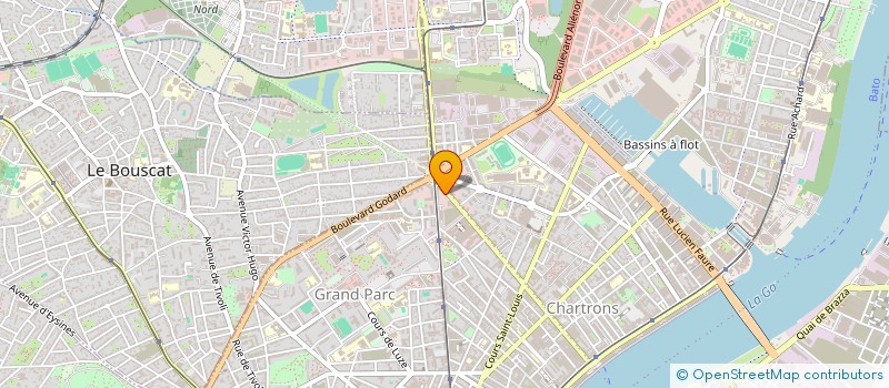 localisation de l'entreprise MADAME IRINA PALETOU  BORDEAUX