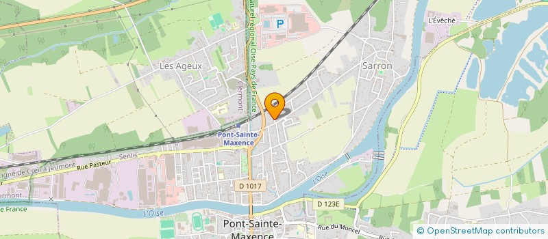 localisation de l'entreprise MADAME IRINA PIECH  PONT-SAINTE-MAXENCE