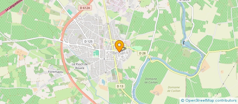 localisation de l'entreprise MADAME IRINA PINDIURINA  BESSAN