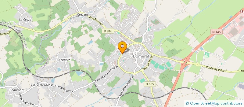 localisation de l'entreprise MADAME IRINA RESTEA  SAINT-MARTINIEN