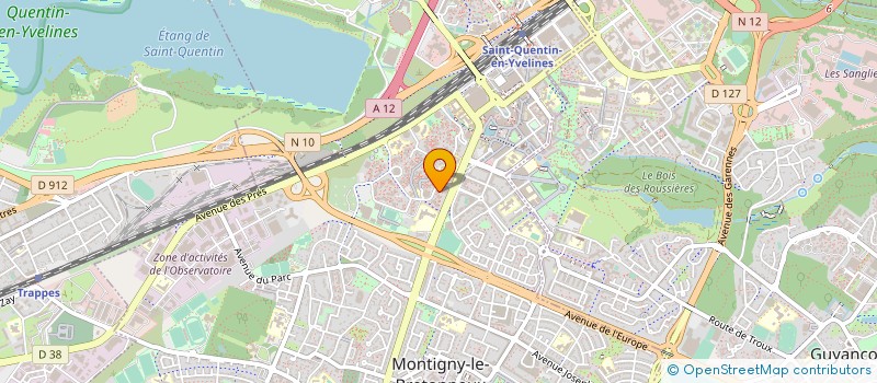 localisation de l'entreprise MADAME IRINA ROSSIKHINA  MONTIGNY-LE-BRETONNEUX