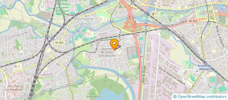 localisation de l'entreprise MADAME IRINA SADOIEVA à STRASBOURG