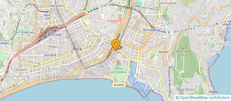 localisation de l'entreprise MADAME IRINA SAMARINA à NICE