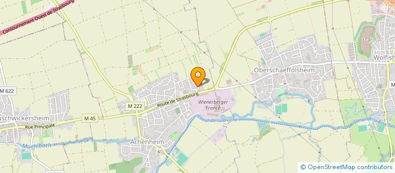 localisation de l'entreprise MADAME IRINA SELEDCHIKOVA  ACHENHEIM