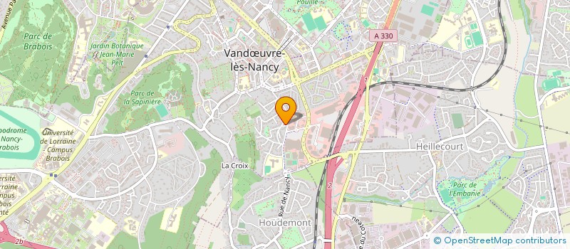 localisation de l'entreprise MADAME IRINA STASILEVITCH à VANDŒUVRE-LES-NANCY