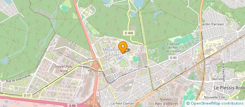 localisation de l'entreprise MADAME IRINA TADEVOSYAN  MEUDON