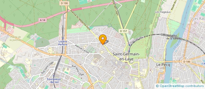 localisation de l'entreprise MADAME IRINA TSITOVITCH  SAINT-GERMAIN-EN-LAYE