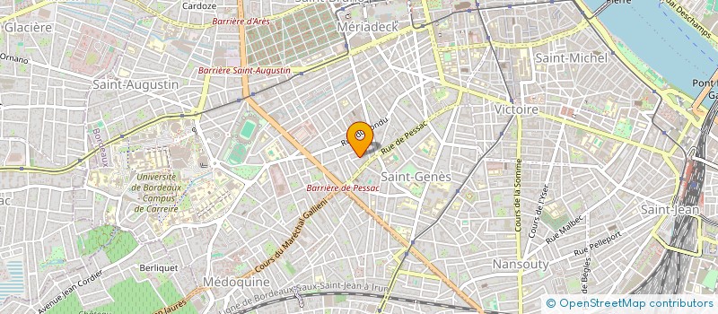 localisation de l'entreprise MADAME IRINA VESCHENKOVA  BORDEAUX