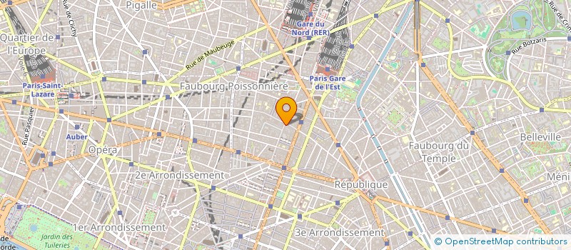 localisation de l'entreprise MADAME IRINA ZAMULA  PARIS