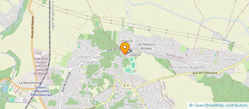 localisation de l'entreprise MADAME IRIS-AMBRE FLEURY--VAUQUELIN  NEAUPHLE-LE-CHATEAU