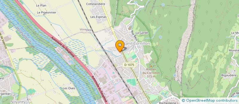 localisation de l'entreprise MADAME IRIS ANCELY  FONTANIL-CORNILLON