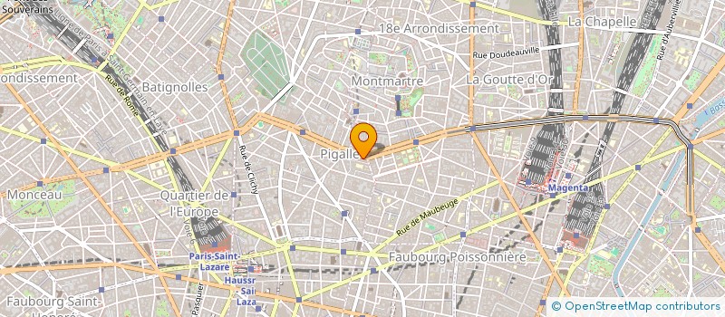 localisation de l'entreprise MADAME IRIS BARON  PARIS