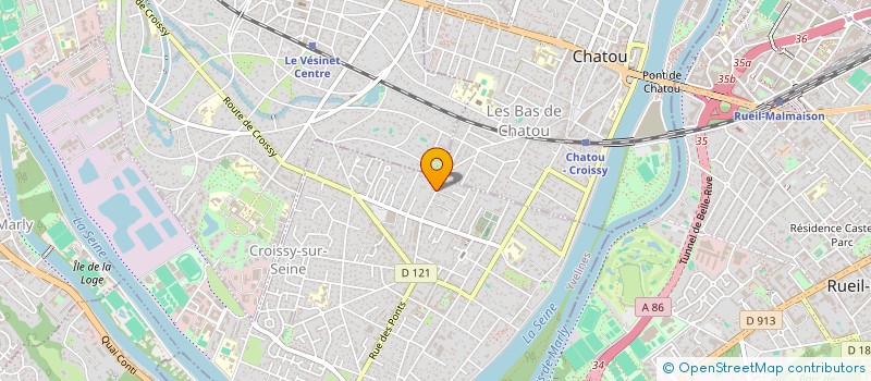 localisation de l'entreprise MADAME IRIS BARTEAU  CROISSY-SUR-SEINE