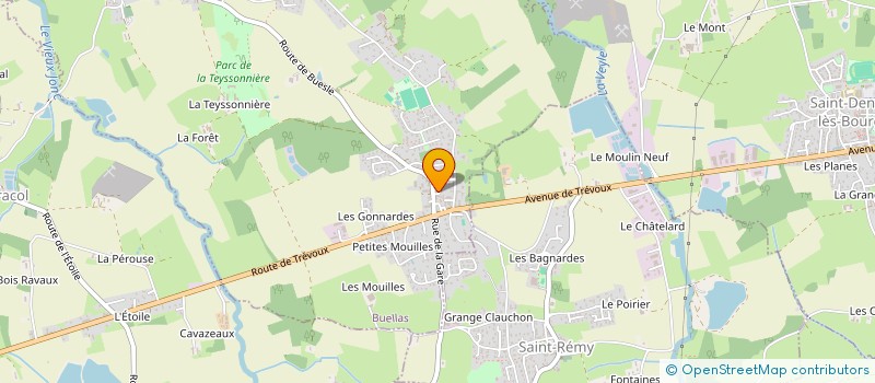 localisation de l'entreprise MADAME IRIS BRUN  MEGEVETTE