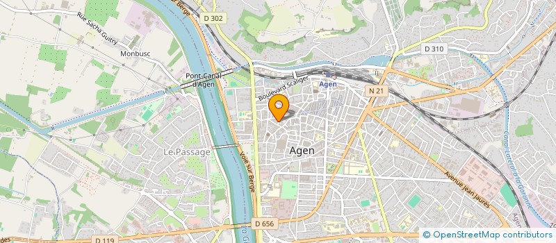 localisation de l'entreprise MADAME IRIS CLAUDE  AGEN