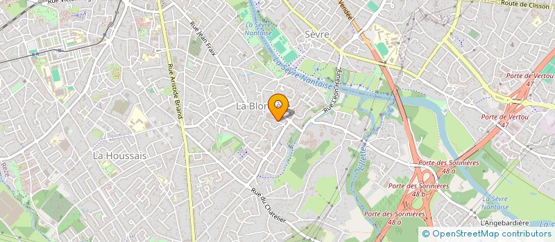 localisation de l'entreprise MADAME IRIS CORNIC  REZE