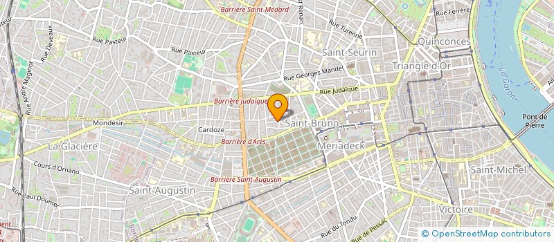 localisation de l'entreprise MADAME IRIS DANESI  BORDEAUX