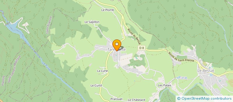 localisation de l'entreprise MADAME IRIS EOUZAN à TARENTAISE