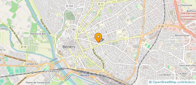 localisation de l'entreprise MADAME IRIS GASS  BEZIERS