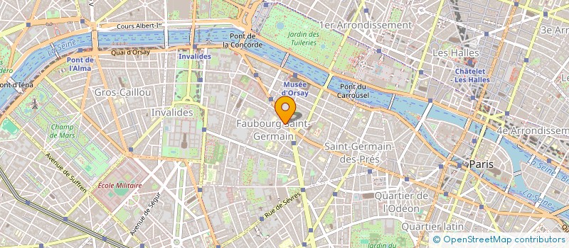 localisation de l'entreprise MADAME IRIS GENOUX  PARIS