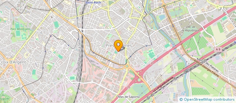 localisation de l'entreprise MADAME IRIS GIRAUDEAU SALEANDRO à MONTPELLIER