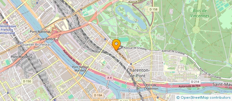 localisation de l'entreprise MADAME IRIS GUAN  CHARENTON-LE-PONT