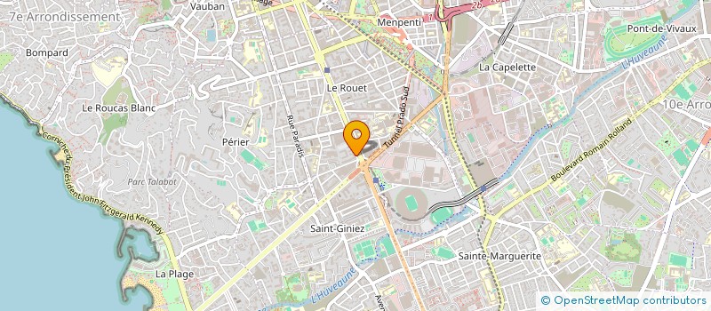 localisation de l'entreprise MADAME IRIS HADDAD FENNECH à MARSEILLE